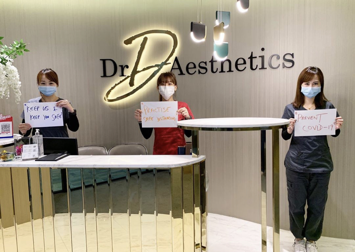 Practise 1 Metre Safe Distancing Orchard Aesthetic Clinic Dr D Aesthetics